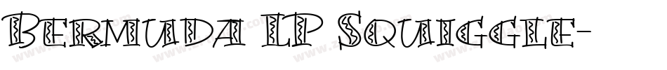 Bermuda LP Squiggle字体转换